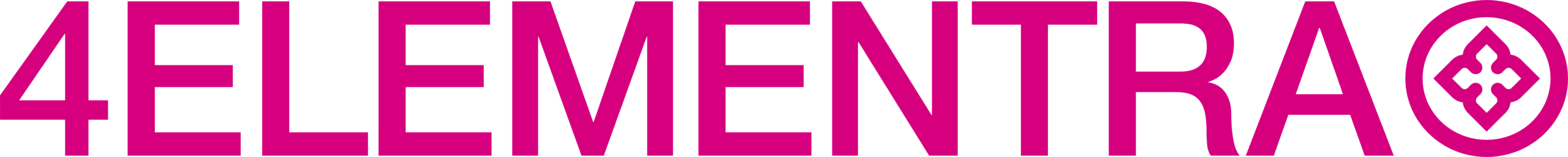 4ELEMENTRA LOGO Pink transparent